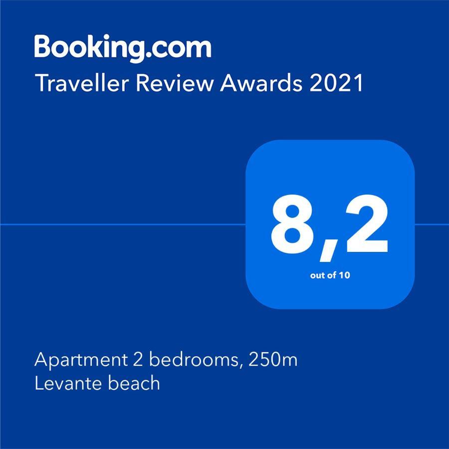 בנידורם Apartment 2 Bedrooms, 250M Levante Beach מראה חיצוני תמונה